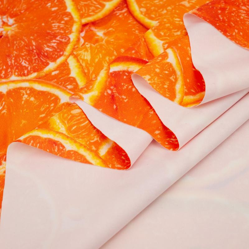 ORANGES - swimsuit lycra