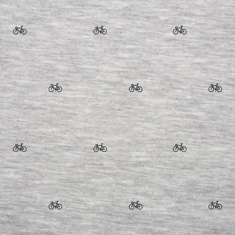 BICYCLES (MINIMAL) / M-01 melange light gray - single jersey TE210