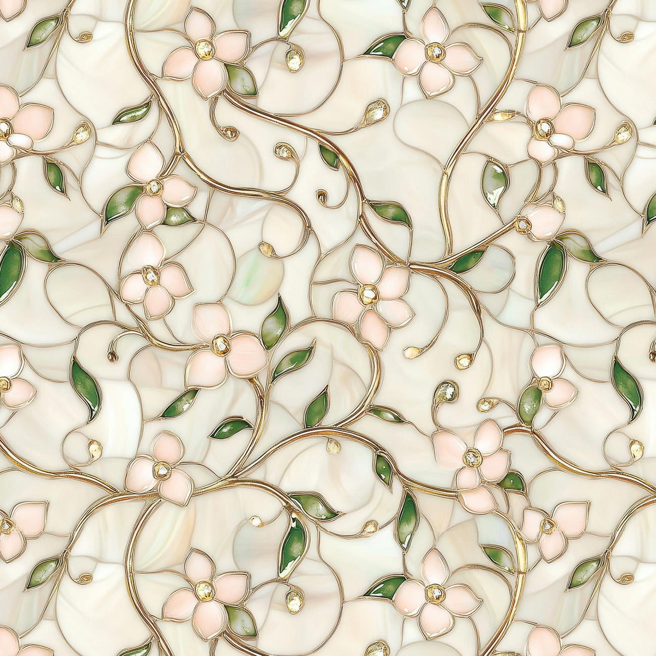 STAINED GLASS WZ. 18 - looped knit fabric