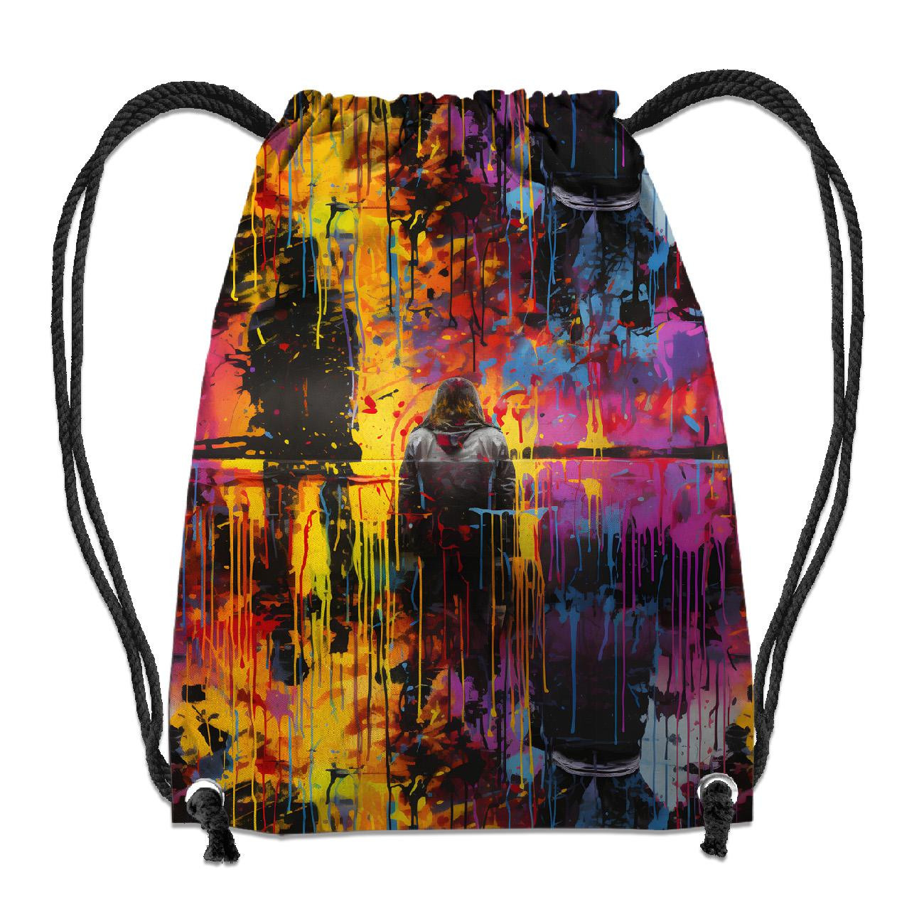 GYM BAG - STREET GRAFFITI WZ.2 - sewing set