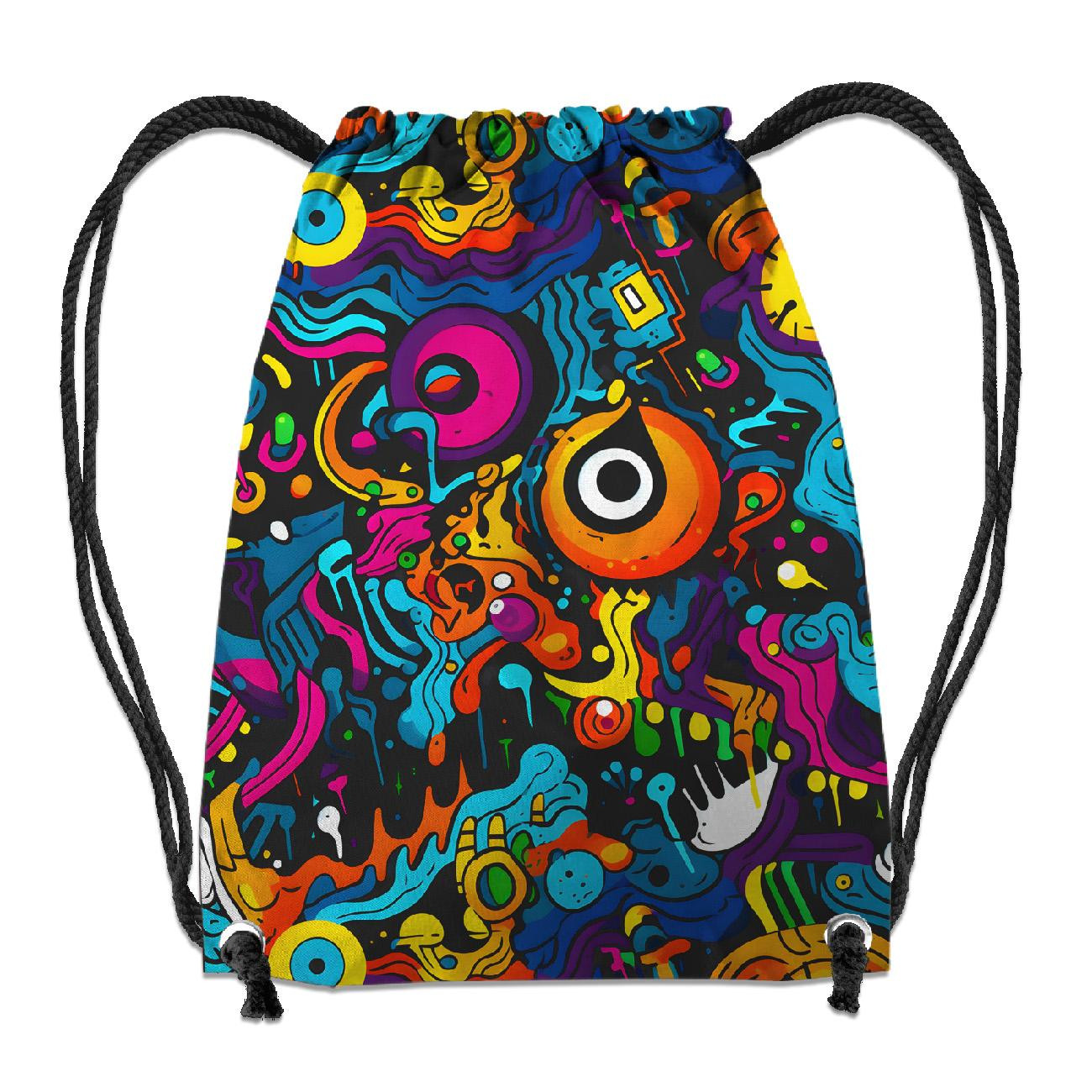 GYM BAG - STREET GRAFFITI WZ.5 - sewing set