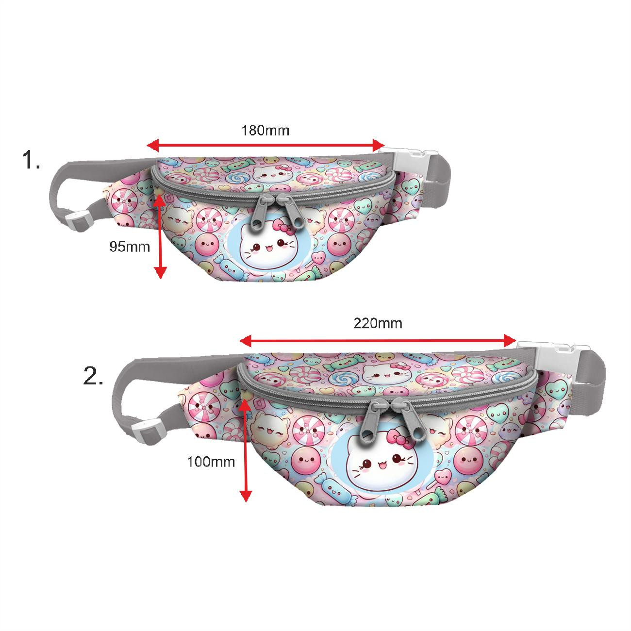HIP BAG - SWEETS WZ.12/ Choice of sizes