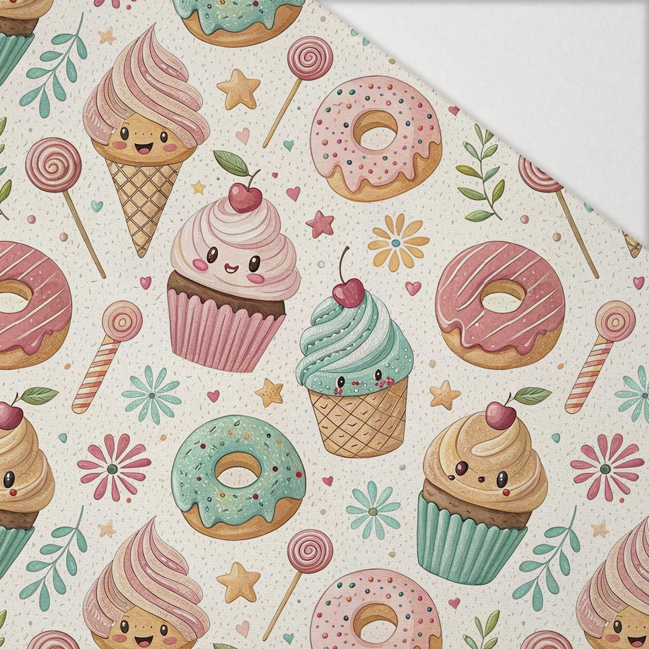 SWEETS WZ.8 - Hydrophobic brushed knit