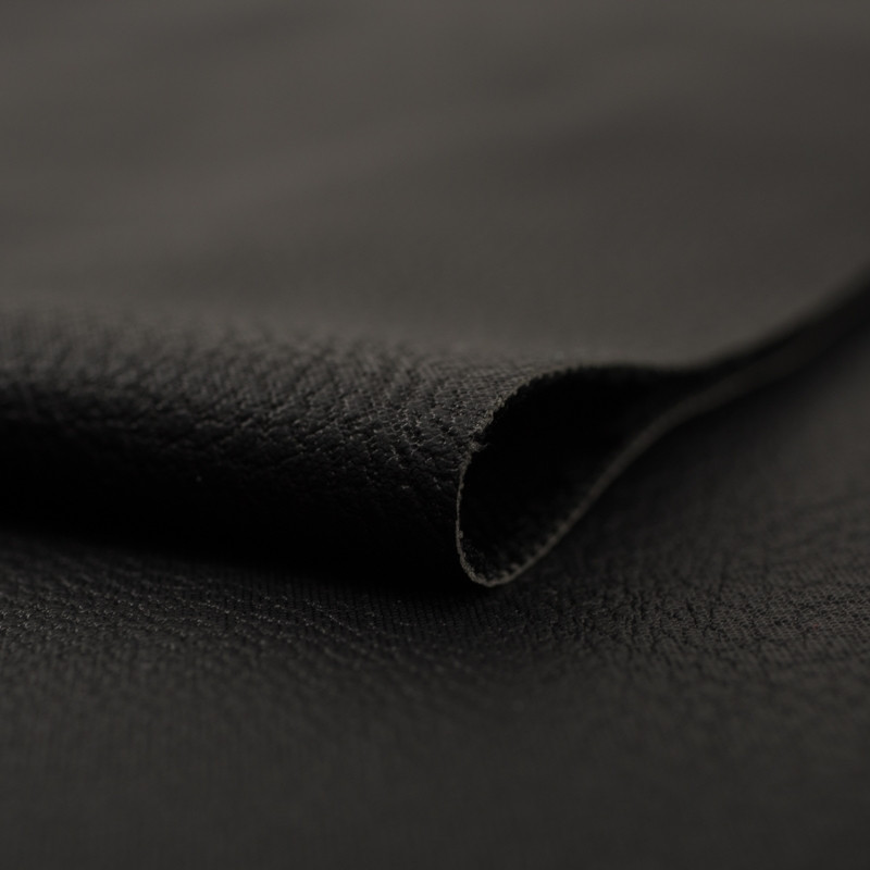 BLACK - crash imitation leather