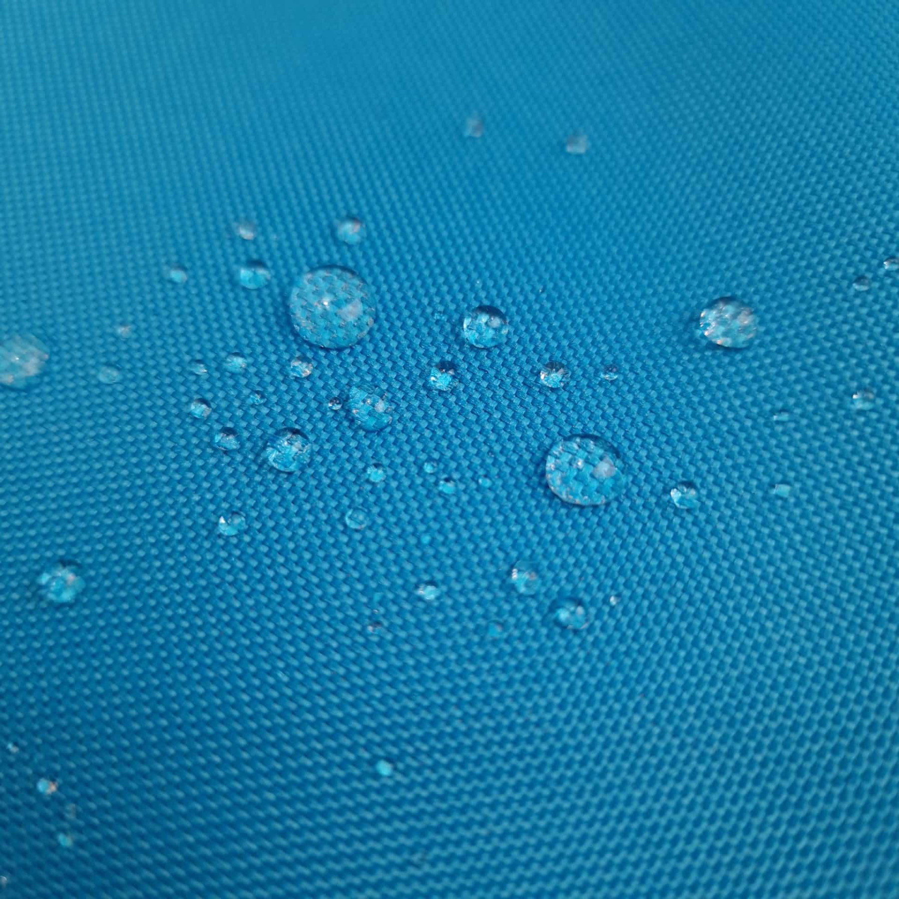 Waterproof woven fabric - DARK TURQUOISE