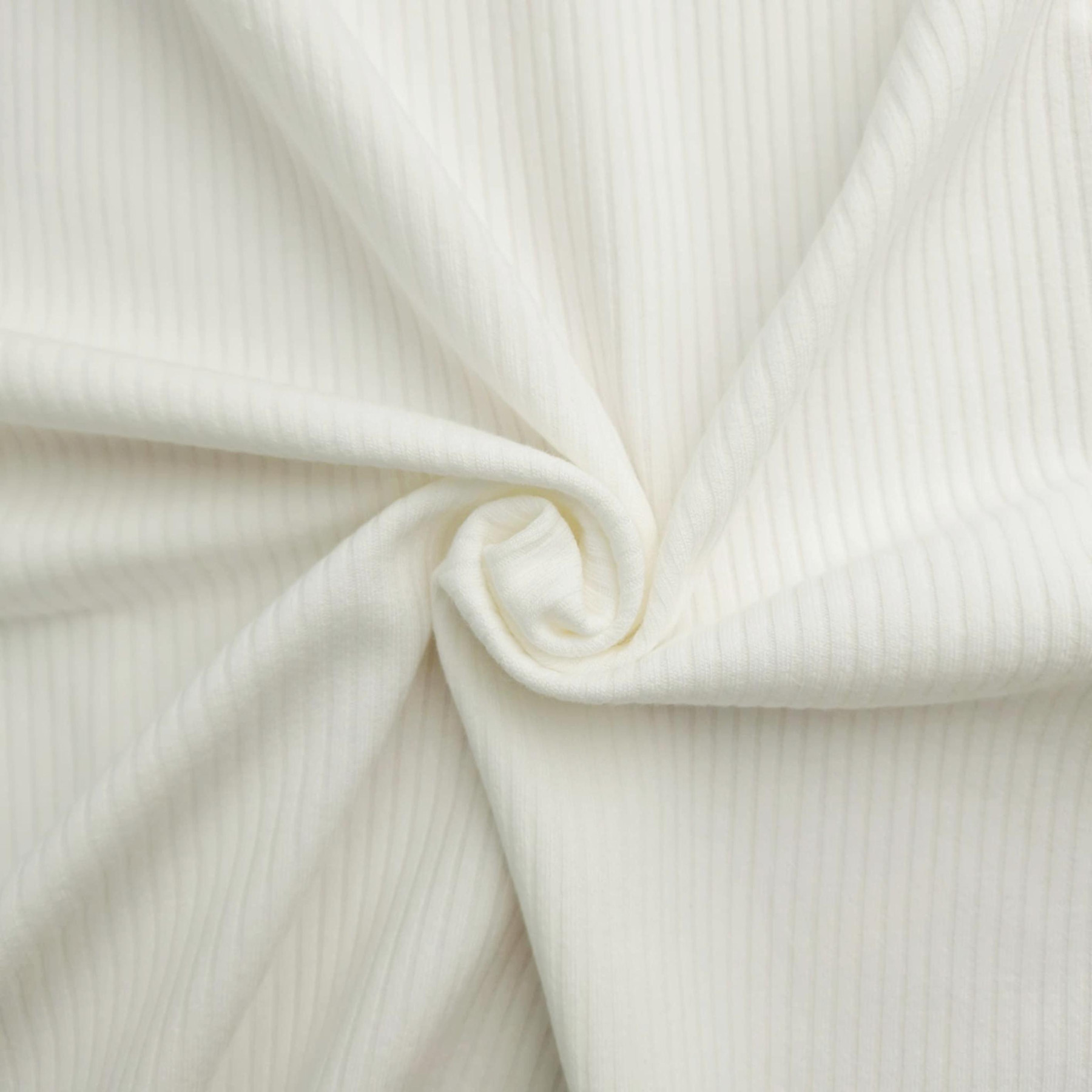 Ribbed Knit HARMONIA 4x2 - Cloud Dancer/ ECRU (D-02)