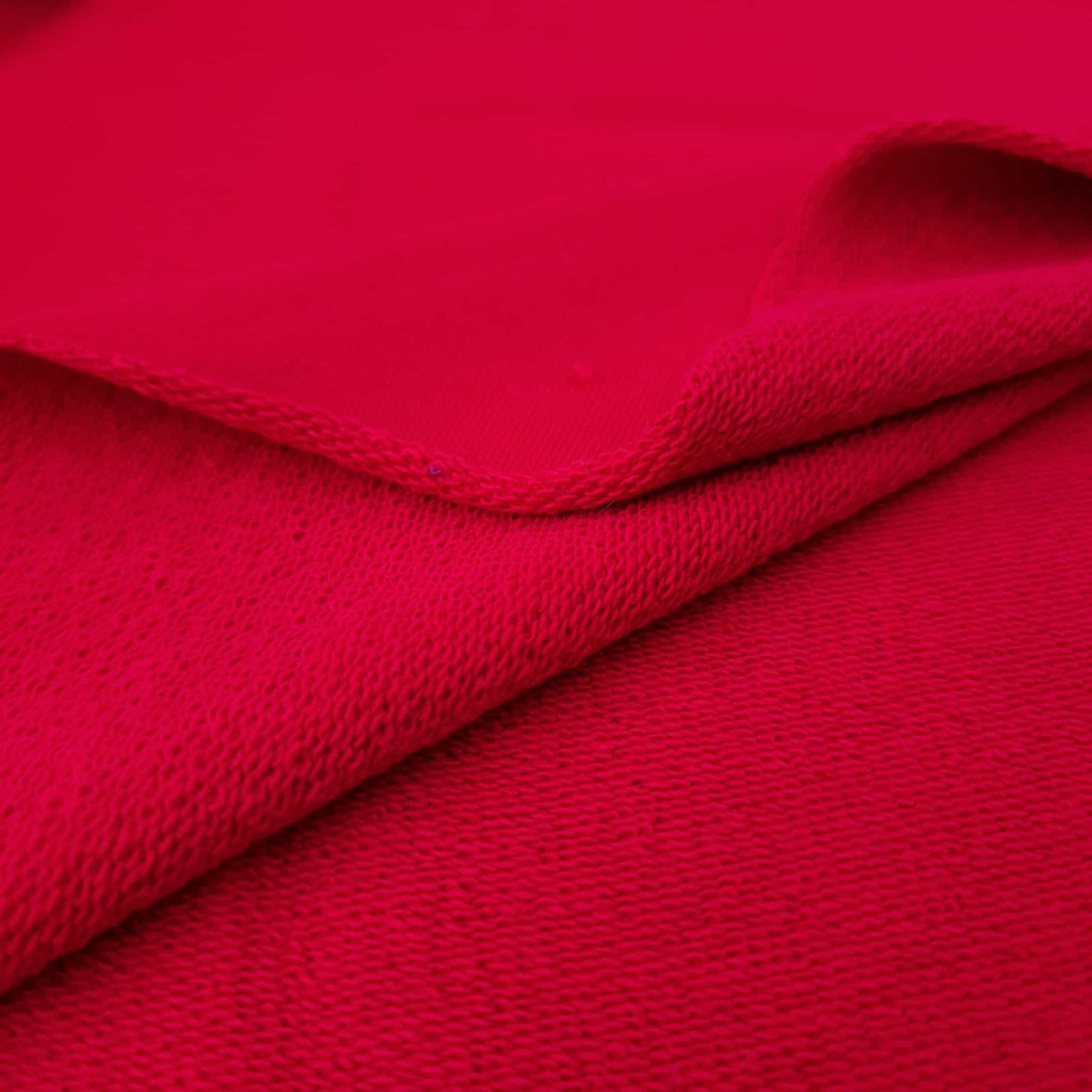 Thick looped knit (P290) - RED WINE (D-211)