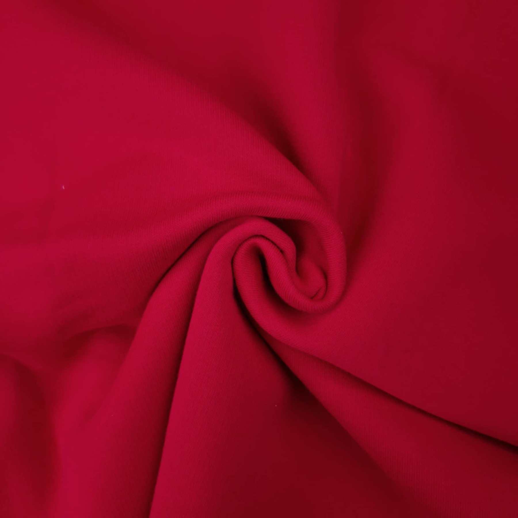 Thick brushed sweatshirt D300 - RED WINE (D-211)