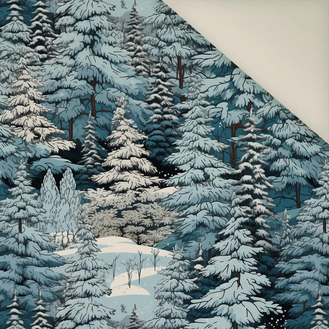 WINTER FOREST VZ.6- Upholstery velour 