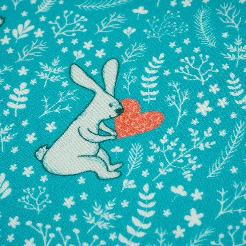 RABBITS IN LOVE - thick looped knit 