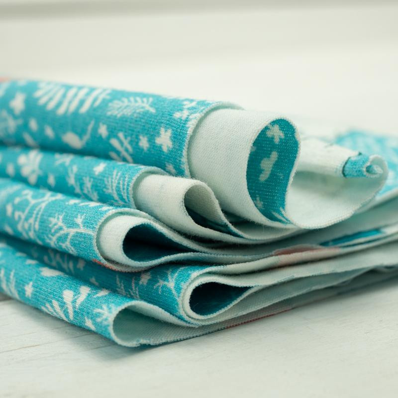 RABBITS IN LOVE - single jersey with elastane TE210