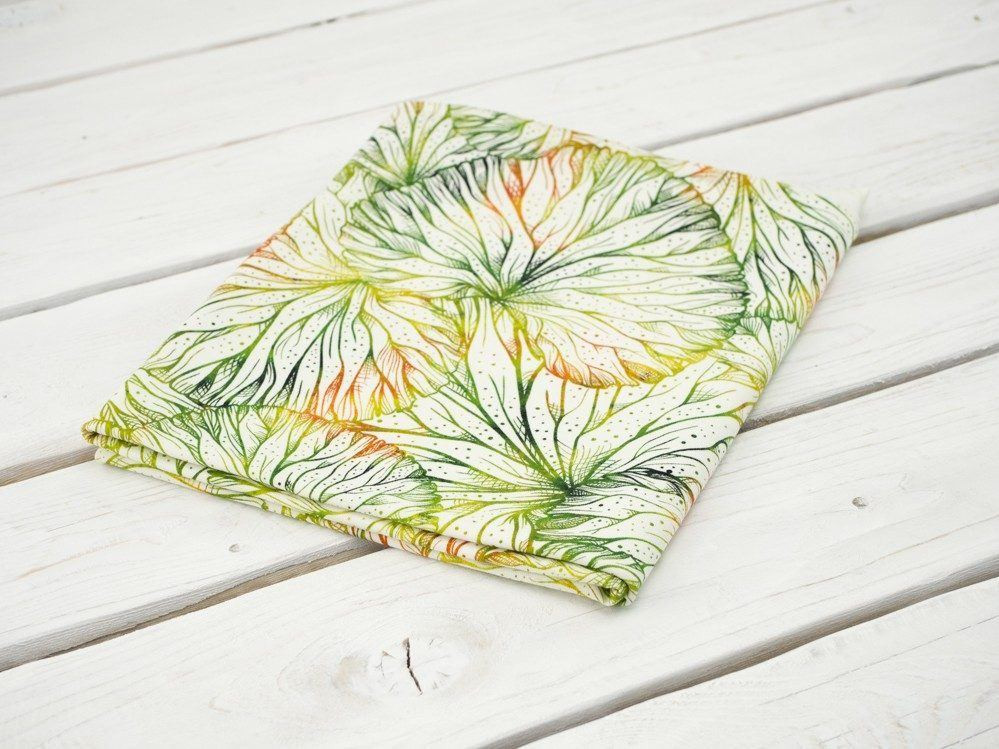 LILY PADS - single jersey with elastane TE210