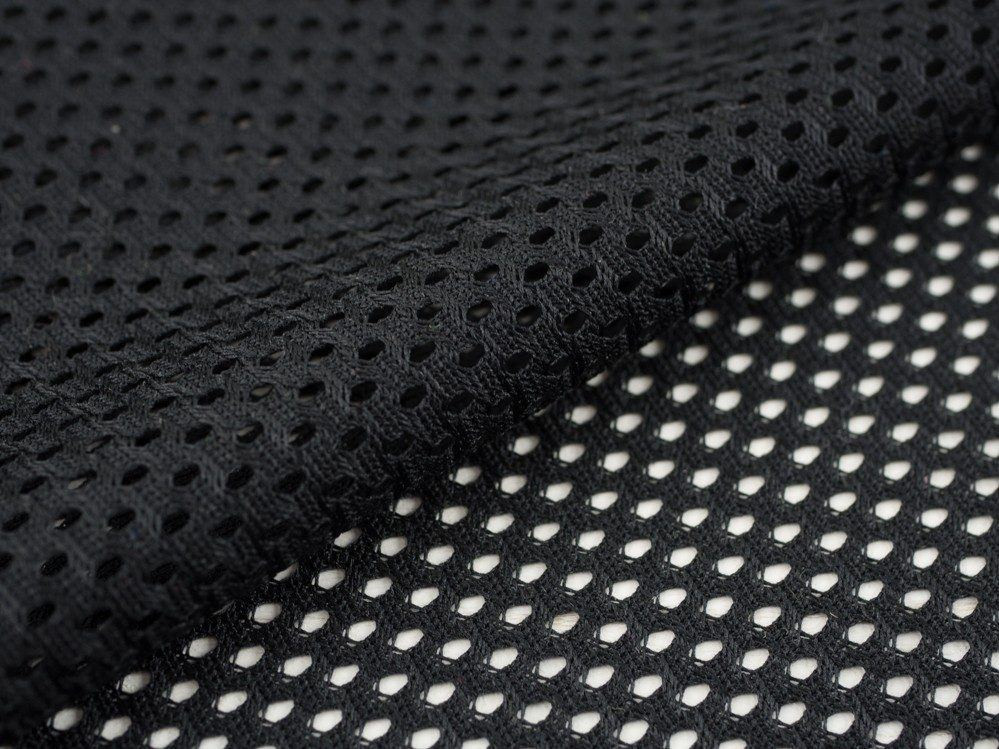 BLACK - knitwear mesh