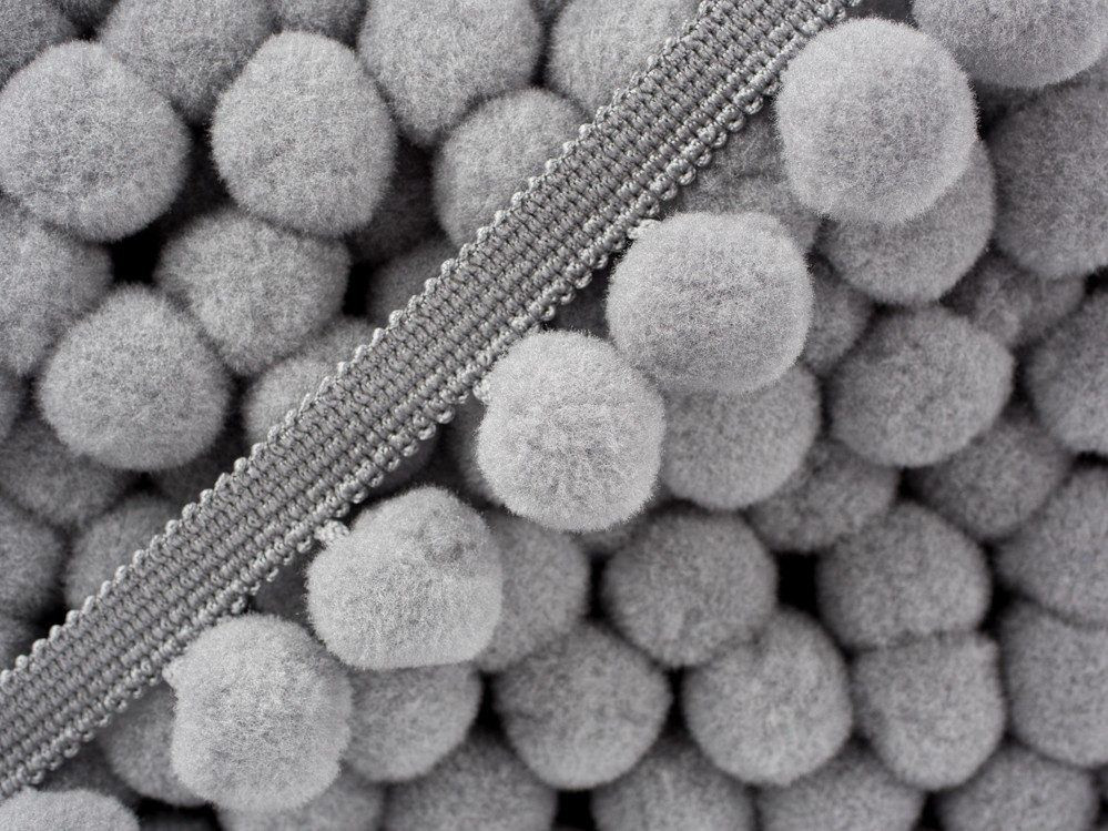 Pom Pom Trim PA40 - GREY