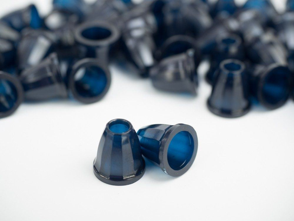 Plastic Cord Ends 11mm - NAVY