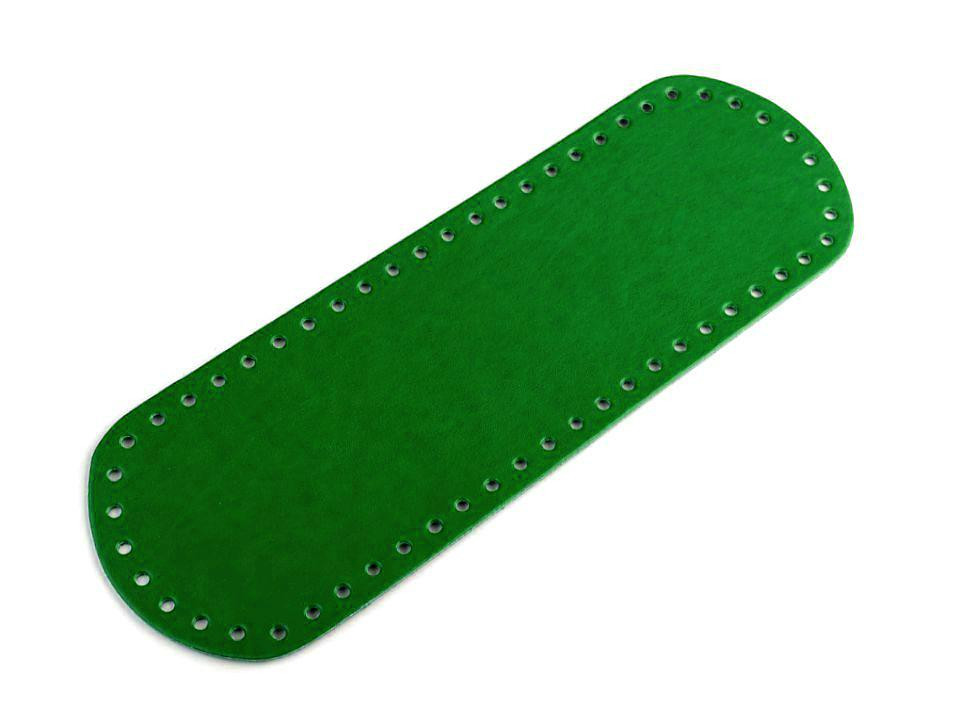 Handbag Bottom 10x30 cm -   green