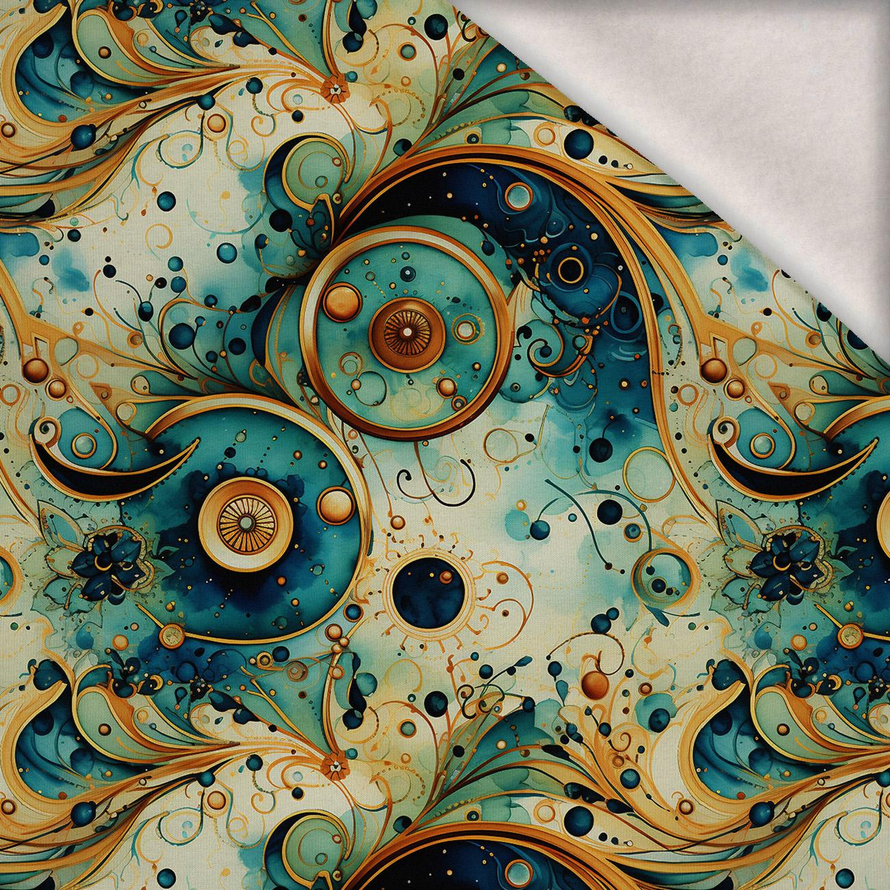 ABSTRACTION wz.11 - brushed knitwear with elastane ITY