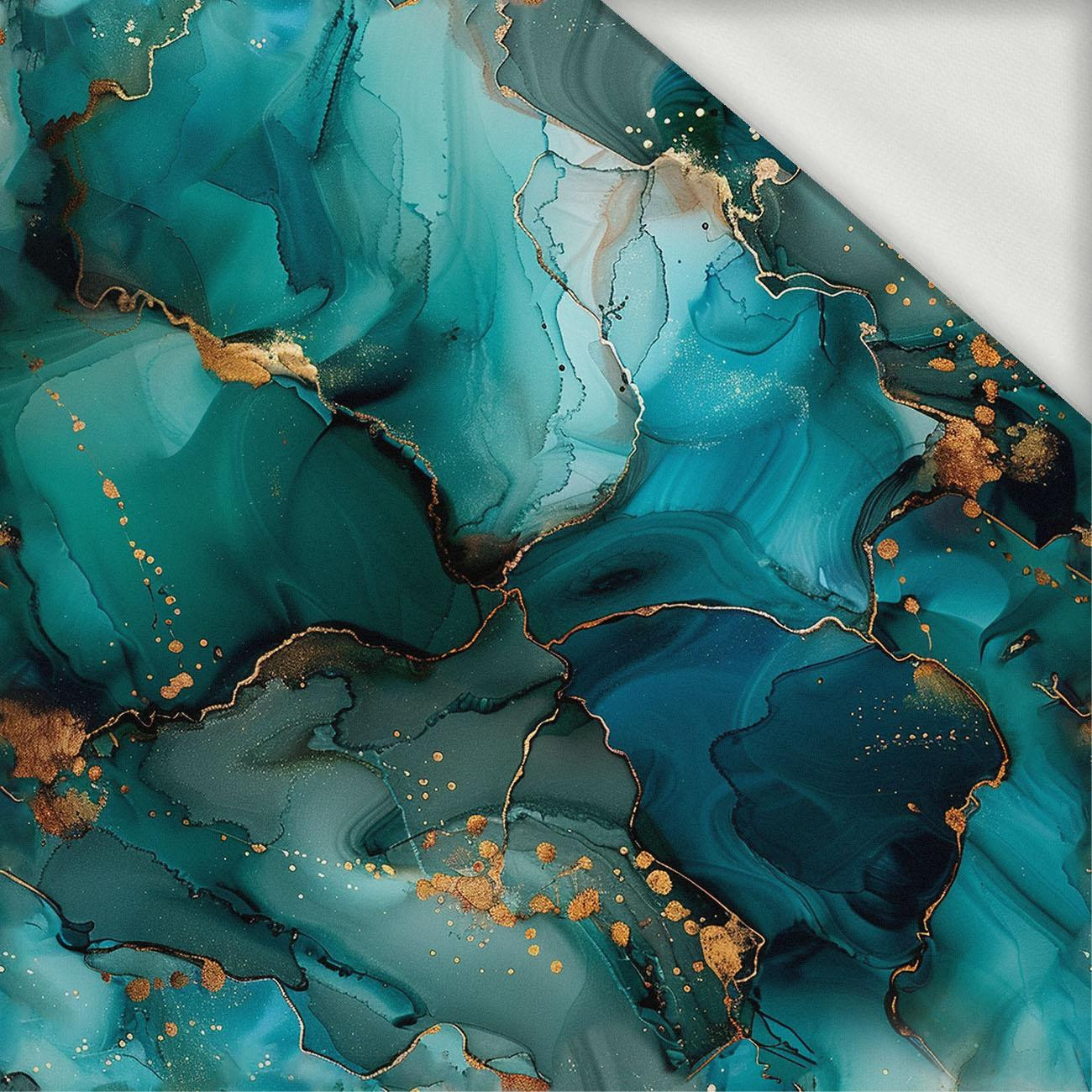 alcohol ink wz.6 - looped knit fabric