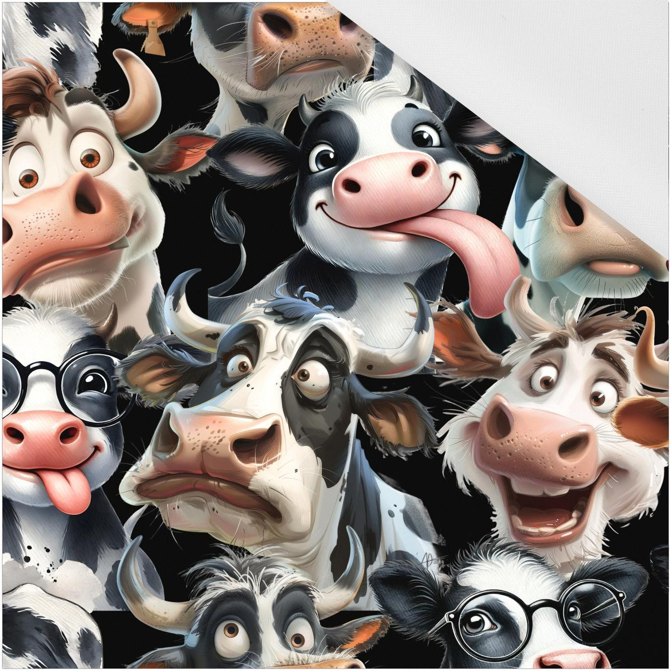 ANIMALS WZ.11 - Waterproof woven fabric
