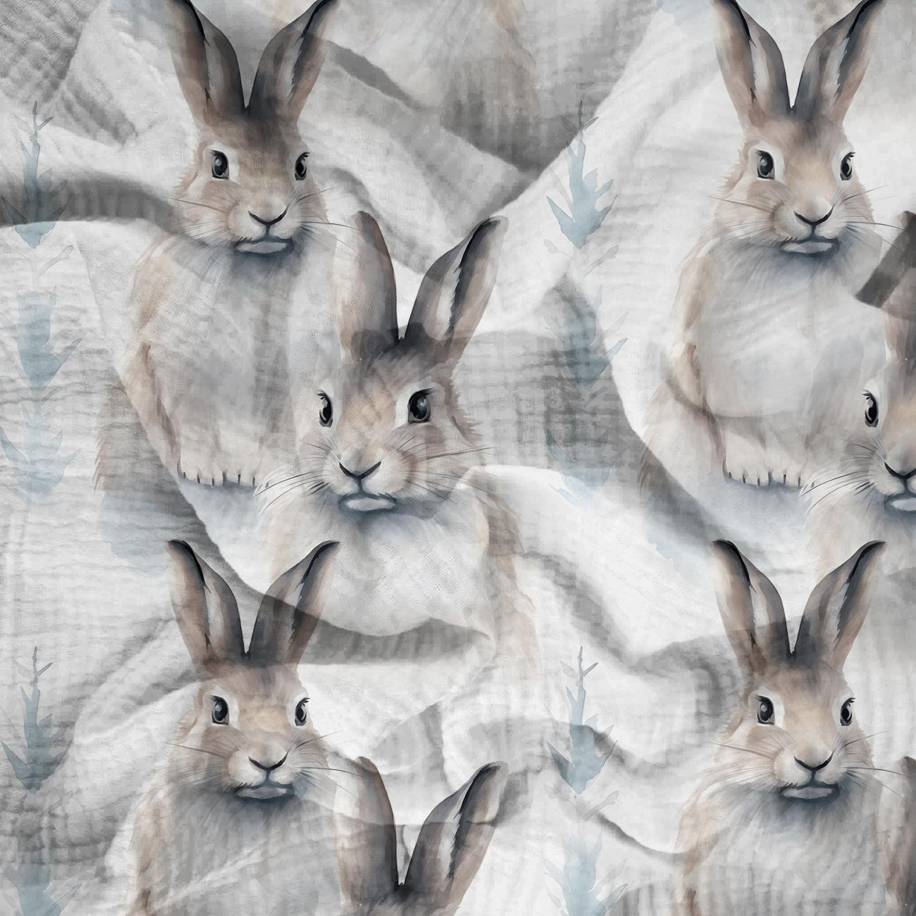 ARCTIC HARE - Cotton muslin