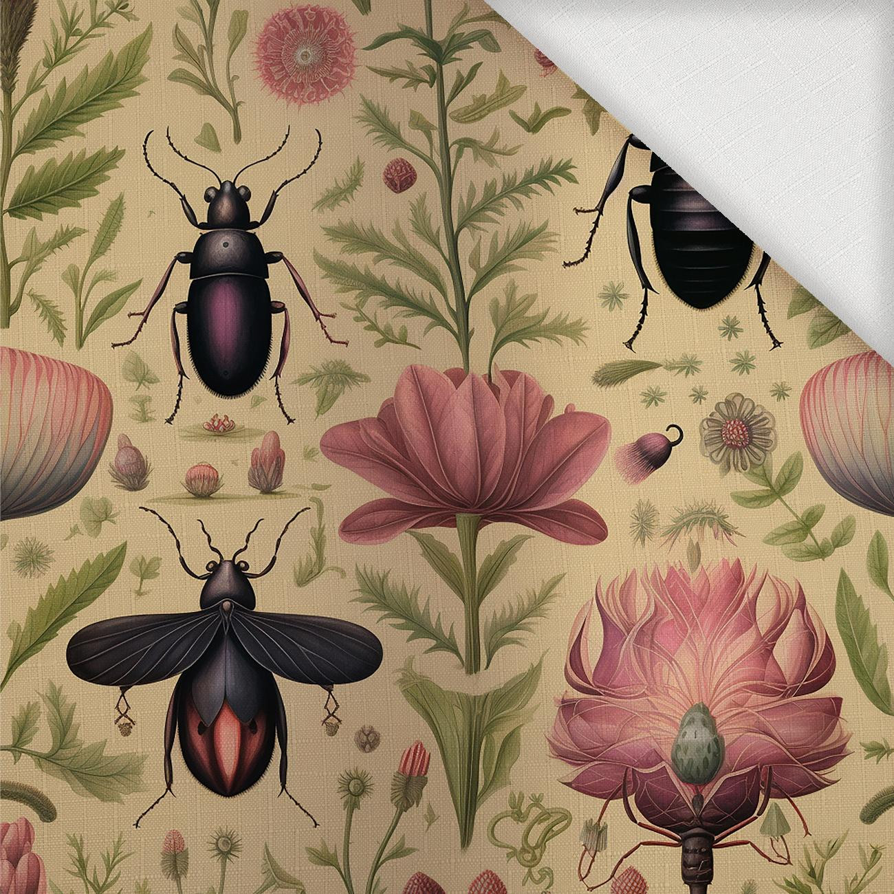 Botanical wz.3 - Woven Fabric for tablecloths