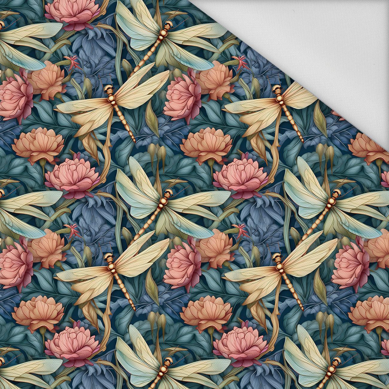 Butterfly & Flowers wz.11 - Waterproof woven fabric