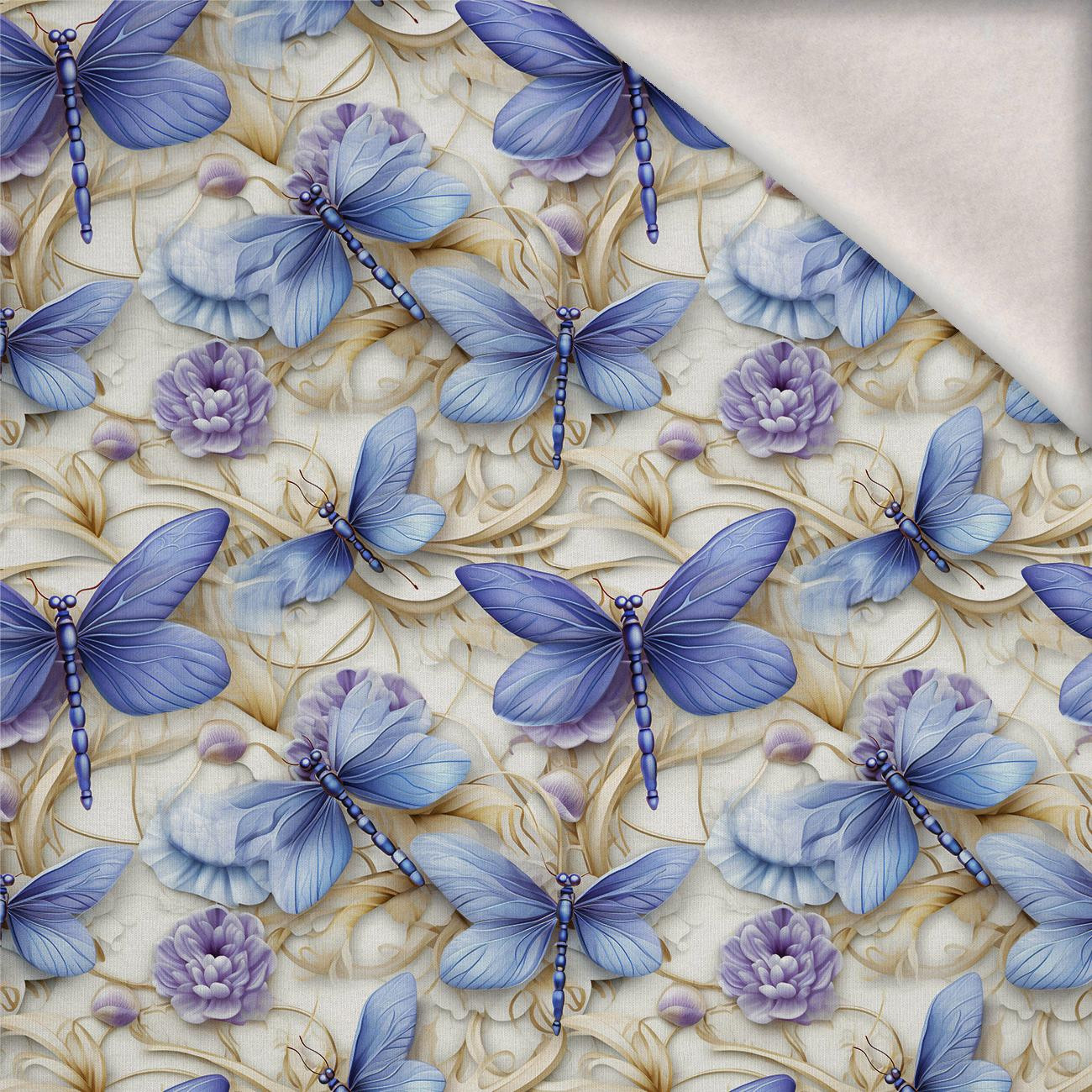 Butterfly & Flowers wz.15 - brushed knitwear with elastane ITY Butterfly & Flowers wz.15 - brushed knitwear with elastane ITY