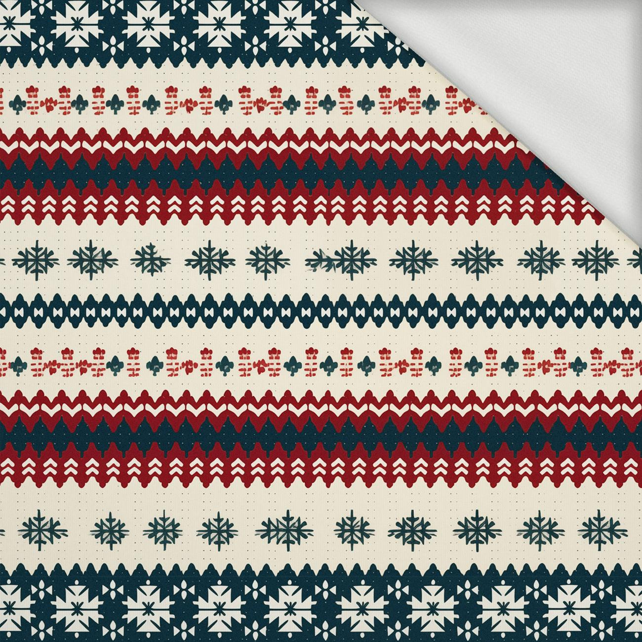 CHRISTMAS SWEATER wz.1 - looped knit fabric
