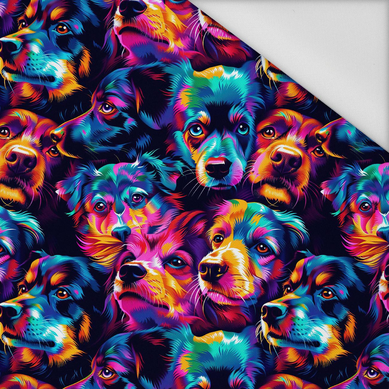 COLORFUL DOGS  mini - Waterproof woven fabric