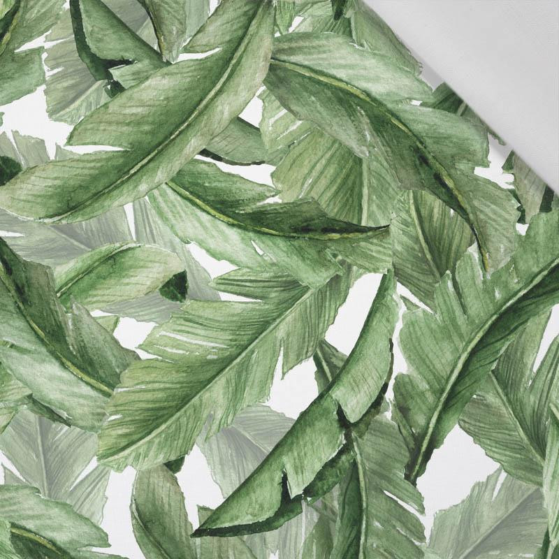 50cm BANANA LEAVES pat. 3 (JUNGLE) - Cotton woven fabric