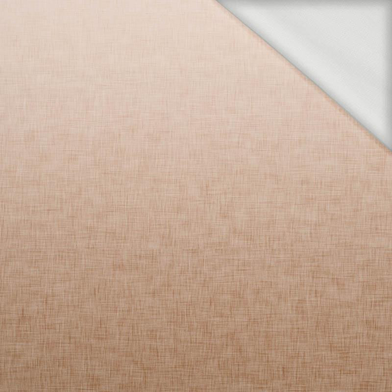 OMBRE / ACID WASH -  beige (pale pink) - panel, looped knit 