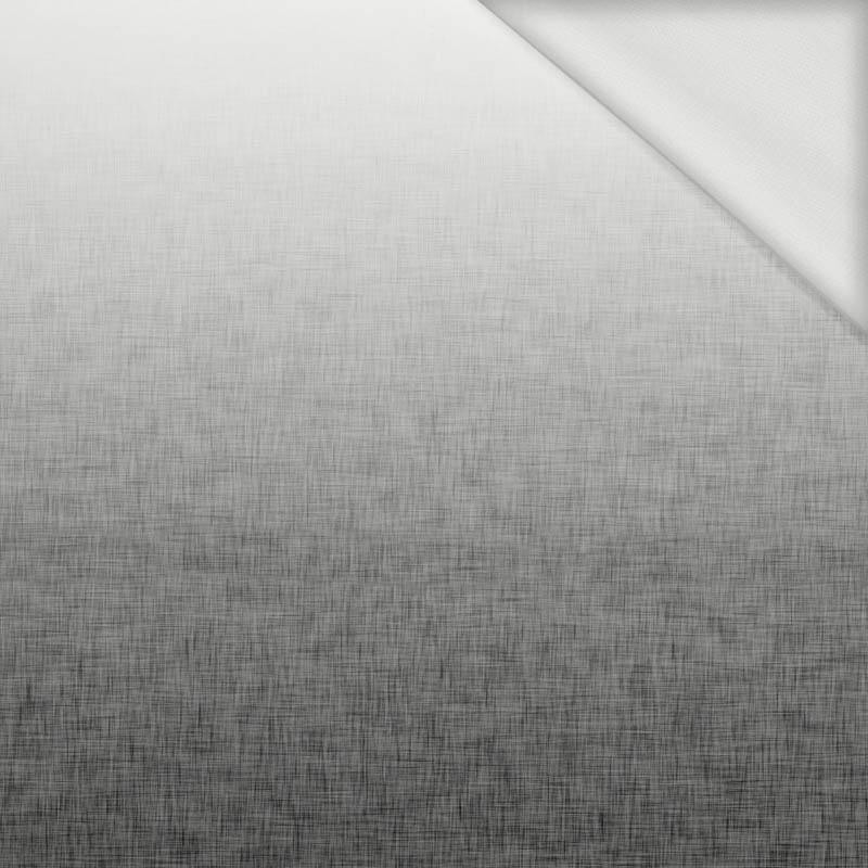 OMBRE / ACID WASH - black (white) - panel, looped knit 