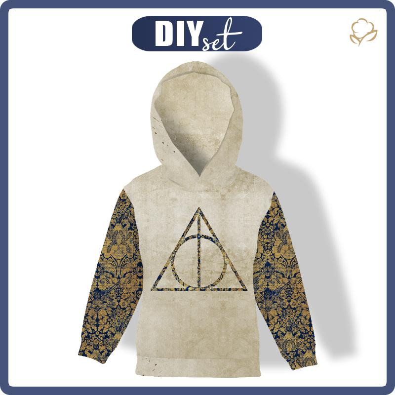 KID'S HOODIE (ALEX) - GOLDEN HALLOWS (MAGIC SCHOOL) - sewing set