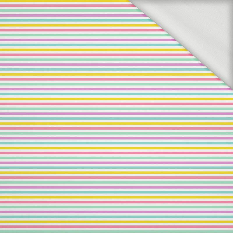 MULTICOLOR STRIPES (mix) pat. 1 - looped knit 