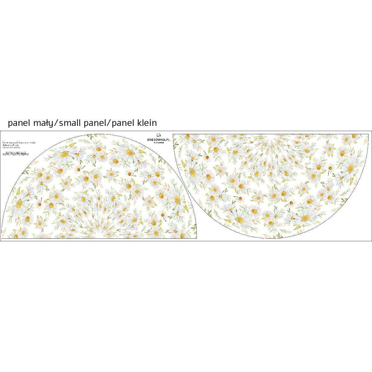 PASTEL DAISIES PAT. 1 - circle skirt panel 