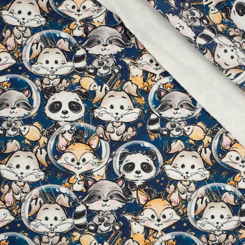 SPACE CUTIES MIX (CUTIES IN THE SPACE) - looped knit fabric