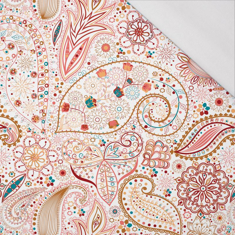 GOLDEN LACE / white - single jersey with elastane 