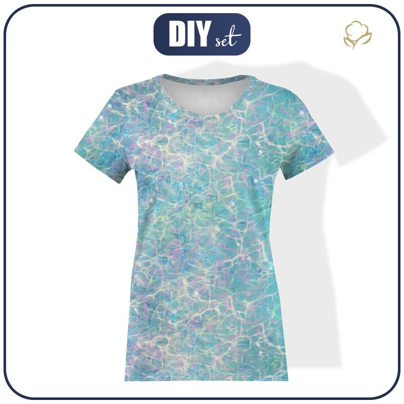 WOMEN’S T-SHIRT - RAINBOW OCEAN pat. 2 - single jersey