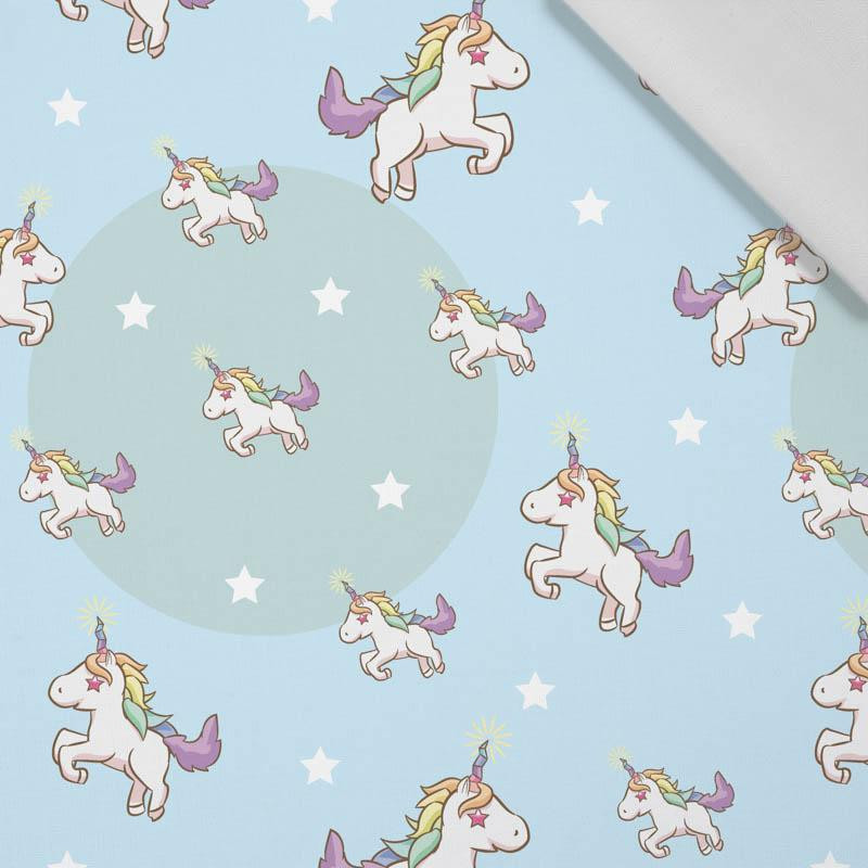 UNICORNS pat. 4 - Cotton woven fabric