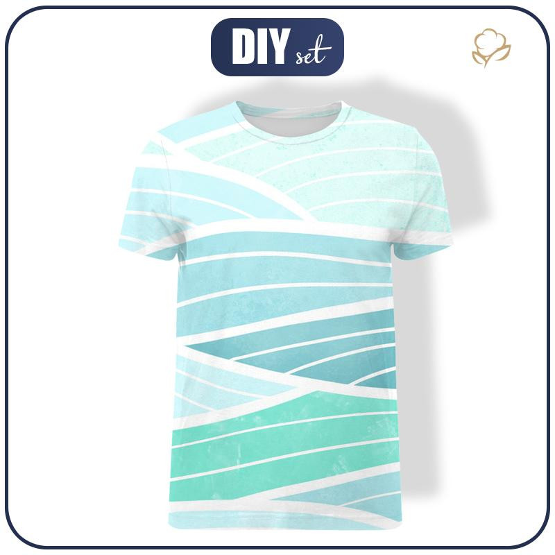 MEN’S T-SHIRT - WAVES No. 2 - single jersey