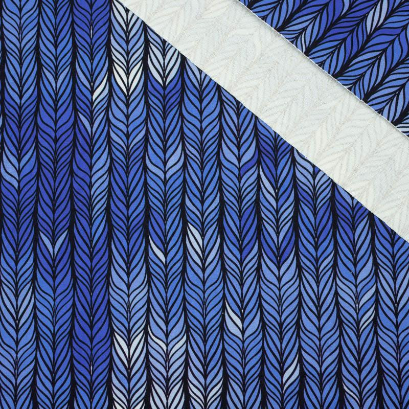 BRAID / classic blue - looped knit 