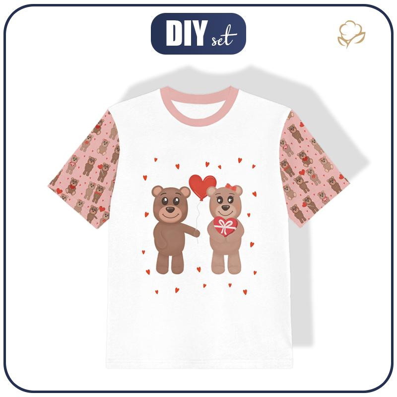 KID’S T-SHIRT - BEARS IN LOVE pat. 1 (BEARS IN LOVE) - single jersey