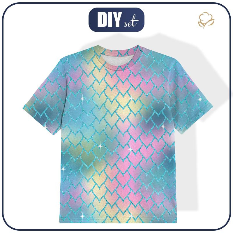 KID’S T-SHIRT - RAINBOW OCEAN pat. 4 - single jersey 