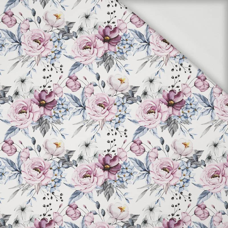 WATERCOLOR BOUQUET Pat. 4 - Viscose jersey