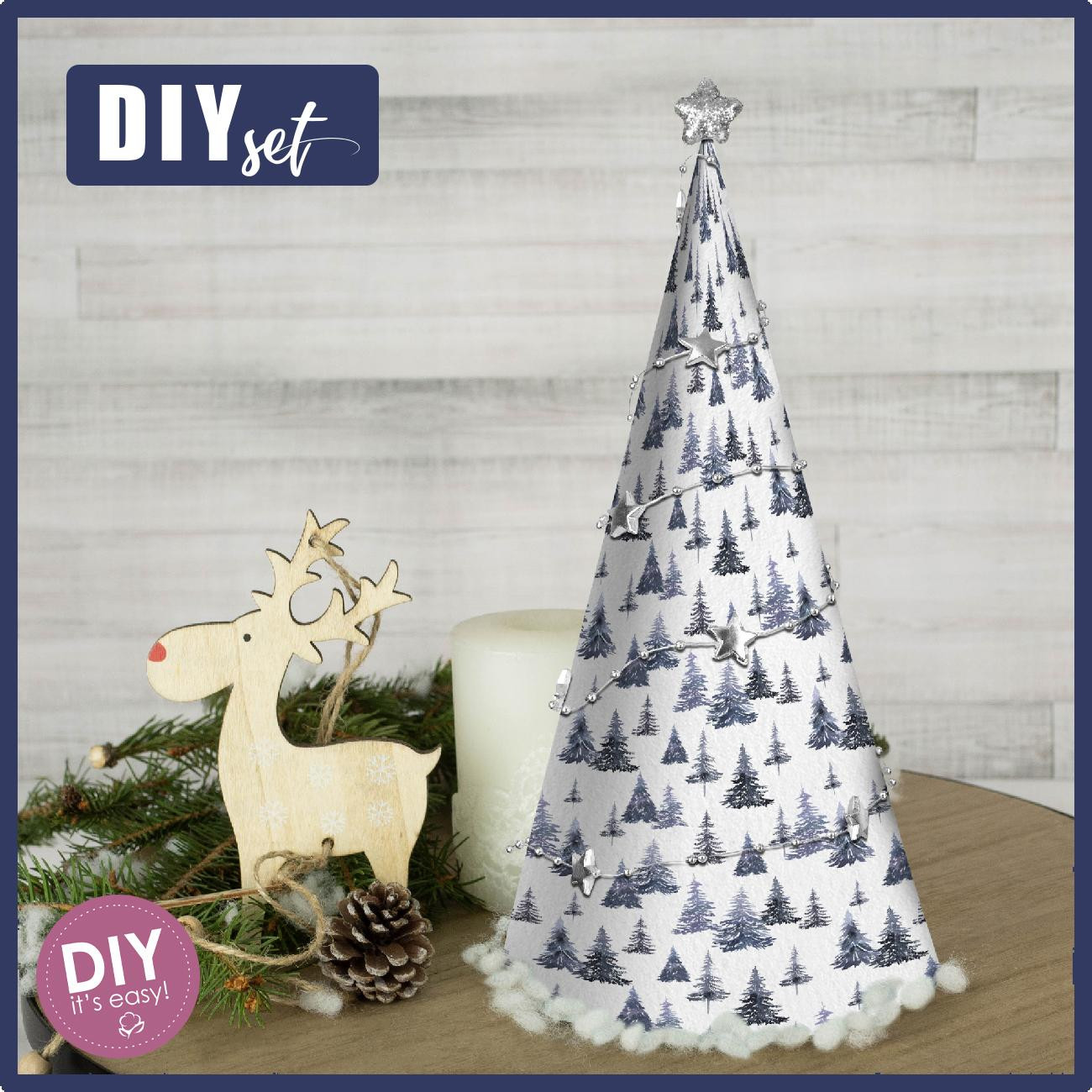 CHRISTMAS TREE - BLUE CHRISTMAS TREES - DIY IT'S EASY