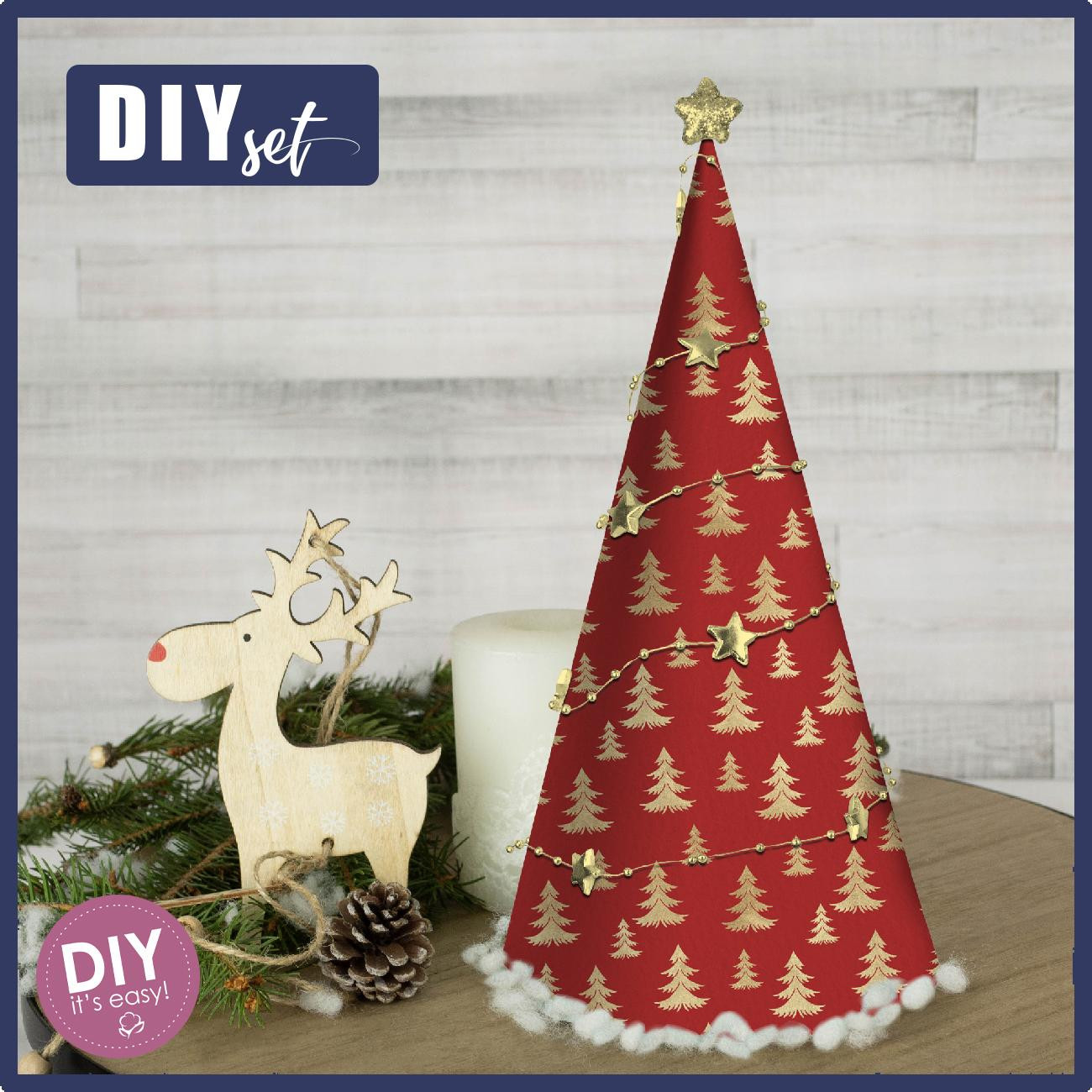 CHRISTMAS TREE - GOLD CHRISTMAS TREES - DIY IT'S EASY