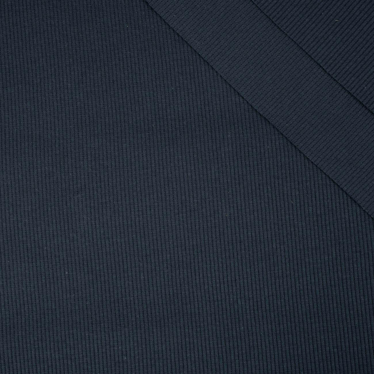 D-129 ANTHRACITE - Ribbed knit fabric