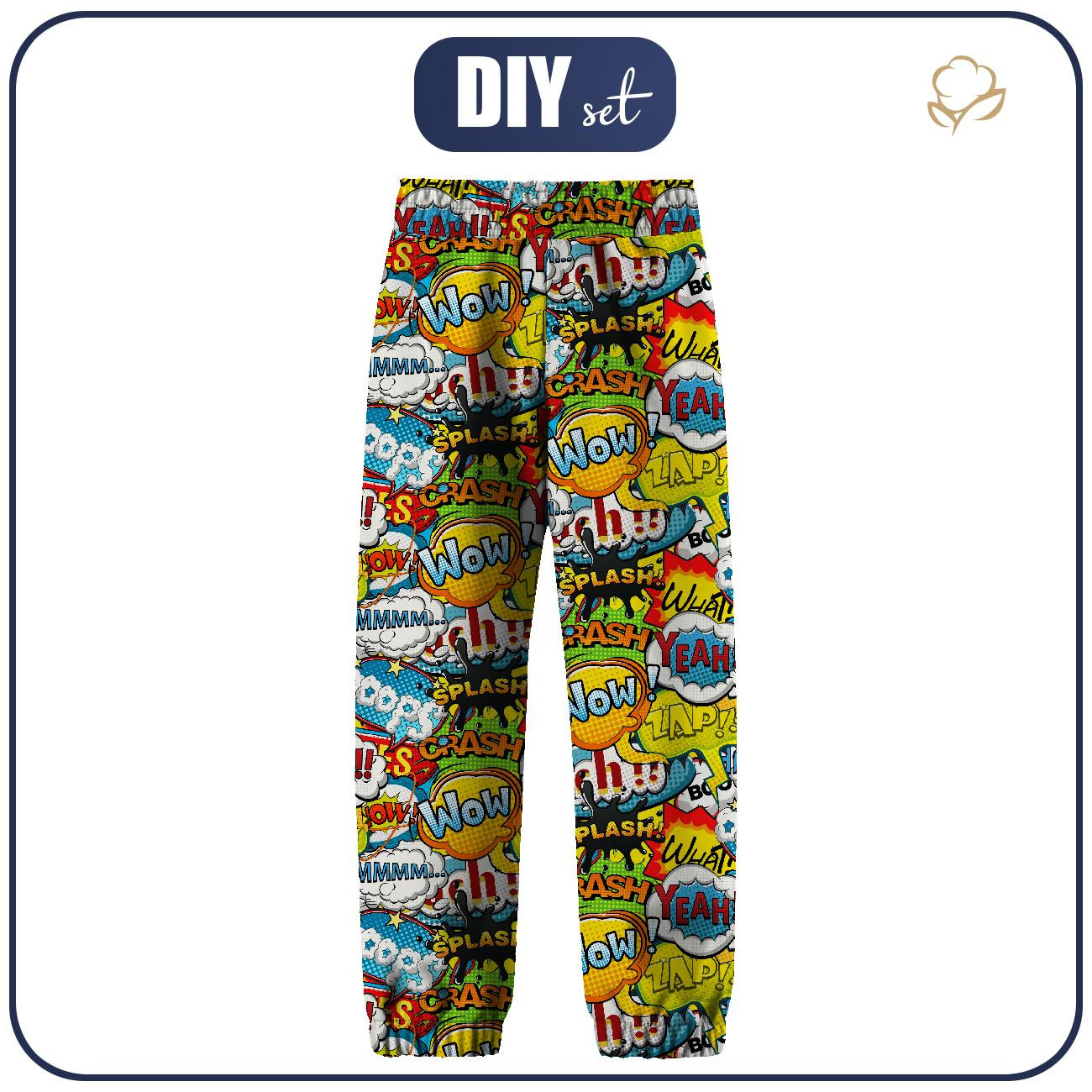 CHILDREN'S SOFTSHELL TROUSERS (YETI) - COMIC BOOK