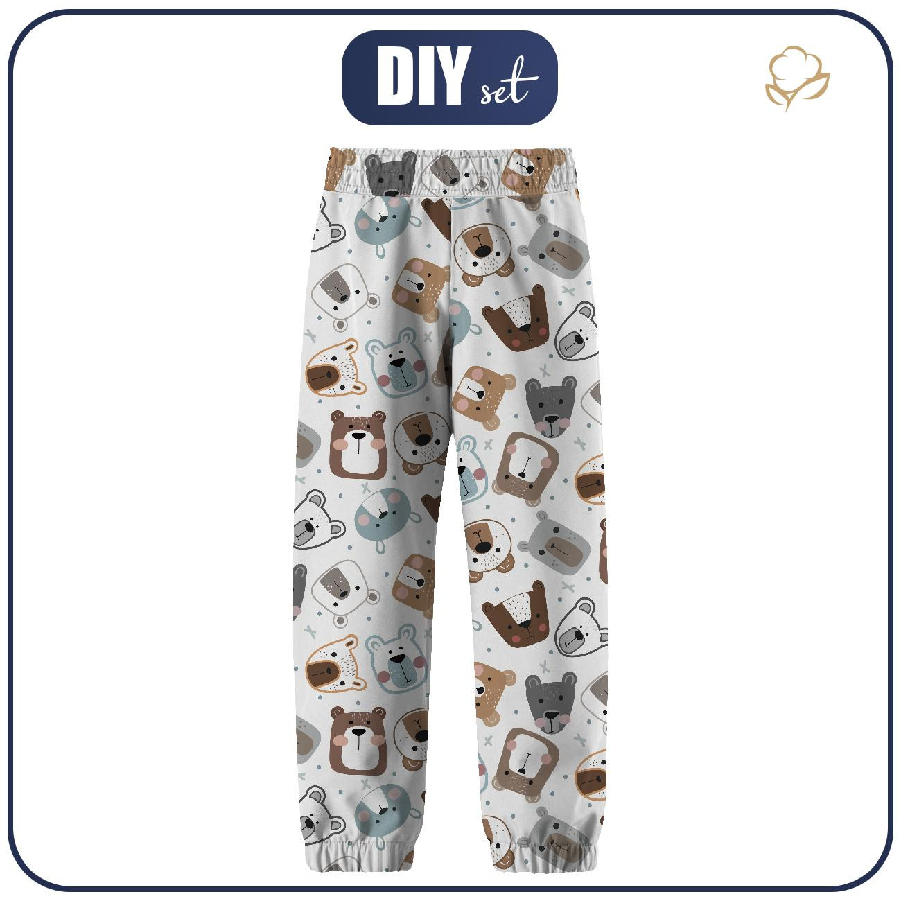 CHILDREN'S SOFTSHELL TROUSERS (YETI) - BEARS (CITY BEARS)