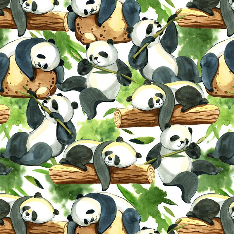 PANDAS ON BAMBOO